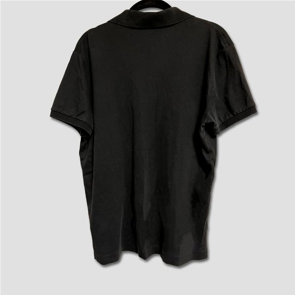 Calvin Klein Men's Short Sleeve Polo - Black - Picture 2 of 3